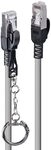 LINDY Cat.6A S/FTP Netzwerkkabel, 1 m, Grau