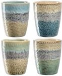 LEONARDO HOME Matera Becher Set 4-teilig - Gro&szlig;e Kaffeebecher - Inhalt 300 ml -