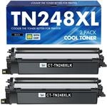 TN248XL MFC-L3760CDW Black Toner Cartridges: Compatible with Brother TN248BK