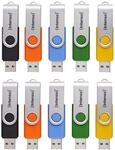 Intenso Basic Line 10x 8 GB USB-Sticks USB 2.0 mit praktischen