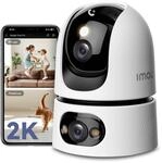 Imou 2K+2K Dual Kameras &Uuml;berwachung Innen mit Mensch/Tier, 2.4/5GHz WLAN 360&deg;...