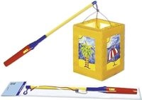 Ursus 1370000 - Laternenstab elektrisch, ca. 42 cm langer Stab aus Kunststoff, mit