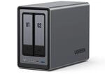 UGREEN NASync DXP2800, 2-Bay Desktop-NAS, Intel N100 Quad Core Prozessor, 8 GB DDR5