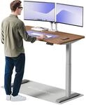 Desktronic Homeone H&ouml;henverstellbarer Schreibtisch 140 &times; 70 cm &ndash; Elektrischer