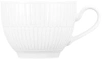 Seltmann Weiden Amina Wei&szlig; Kaffeetasse, 250 ml, Kaffeeobertasse mit dezentem