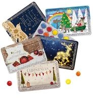 5er Mix-Set Mini-Adventskalender mit Schokolinsen - Der vielleicht kleinste