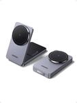 UGREEN MagFlow magnetische 2 in 1 Ladestation iPhone, kompatibel mit MagSafe,