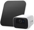 eufy eufyCam Solo C210 mit Solarpanel, kabellose 2K Au&szlig;enkamera mit kontinuierlicher