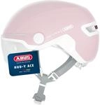 ABUS Stadthelm HUD-Y ACE - stylischer Fahrradhelm mit Visier und magnetischem,