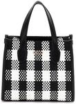 GUESS Silvana 2 Compartment Mini Tote XS Black Multi