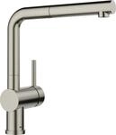 BLANCO LINUS-S | K&uuml;chenarmatur in satin platinum | Hochdruck | Mit...