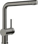 BLANCO LINUS | K&uuml;chenarmatur in satin dark steel | Hochdruck | [11x26,6x28,2...