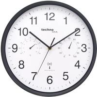 Technoline WT 8945 Funkwanduhr mit Temperatur- und Luftfeuchtigkeitsanzeige | DCF77