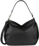 Gabor bags Lonia Damen Hobo Bag Schultertasche Mittelgro&szlig; Schwarz