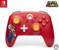 PowerA Wireless Controller for Nintendo Switch - Mario Joy, Nintendo Switch - OLED
