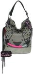 Fritzi Izzy07 Olga Limited Canvas Hobo Damen Schultertasche Handtasche Canvas Magnet