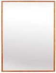 Elegance by Casa Chic Wandspiegel aus Metall - 90 x 60 cm - Galvanisiertes Metall -