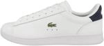 Lacoste Herren Sneaker Low Carnaby Set 224 1 Weiss 46