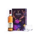 Glenfiddich 15 Jare Single Malt Scotch Whisky, 70cl - Geschenkset mit zwei