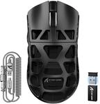 ATTACK SHARK R3PRO 46g Superlight Magnesiumlegierung Maus, 8000Hz Kabellose
