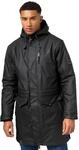 STONE HARBOUR warmer Regenponcho gef&uuml;tterter Regenmantel wasserdicht mit
