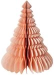 broste Copenhagen Baum Papier mit Silberglitzer Dusty pink