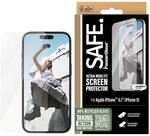 SAFE. by PanzerGlass Displayschutz iPhone 16 | 15 | Ultra-Wide Fit