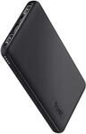 Trust Mobile Primo D&uuml;nne Powerbank Schnellladefunktion 10000 mAh, Nachhaltig, USB C