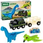 BRIO World - 36096 Dinosaurier Batteriezug - Spielzeugzug f&uuml;r Kinder ab 3 Jahren