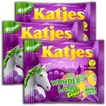 3 er Pack Katjes Wunderland Sauer 175g Fruchtgummi