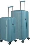 Travelite 4-Rad Koffer Set 2 teilig Gr&ouml;&szlig;en L/M, Gep&auml;ck Serie Roomer: Hartschalen