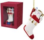 Villeroy & Boch &ndash; Christmas Classics Ornamente Weihnachten "Nikolausstiefel"...