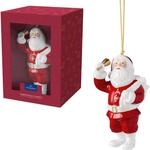 Villeroy & Boch &ndash; Christmas Classics Ornamente Weihnachten "Santa" Bunt,