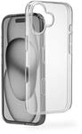 Hama H&uuml;lle f&uuml;r iPhone 16 Plus (Handyh&uuml;lle, Schutzh&uuml;lle f&uuml;r R&uuml;ckseite, Case,