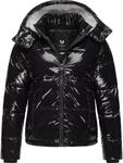 Ragwear Shiny Damen Winterjacke warm aus gl&auml;nzendem Material mit (Abnehmbarer)