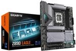 GIGABYTE Z890 Eagle Motherboard - Unterst&uuml;tzt Intel Core Ultra (Serie 2) CPUs,