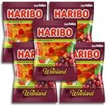 5 er Pack Haribo Weinland 5 x 175g Echtes Weingummi