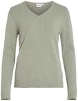 Vila Female Strickpullover VIRIL V-Ausschnitt