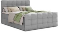 Sofnet Boxspringbett Best Lux mit Fu&szlig;teil, 2 Bettk&auml;sten und Topper -...