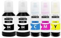 Supply Guy 5X Tinte kompatibel mit Canon GI-50 Multipack f&uuml;r Pixma G5050 G6050 G7050