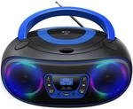 Denver DAB+ Boombox Mit DAB+/FM-Radio TDB-212,Blue