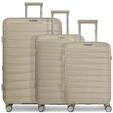 Franky Koffer-Set 3-teilig f&uuml;r Damen und Herren | Reise-Trolleys 49 x 28 x 74...