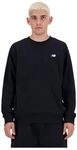 New Balance Herren Sport Essentials French Terry Crew Sweatshirt, Black, L
