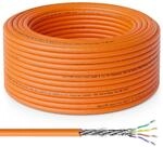 deleyCON 20m CAT.7 Verlegekabel Kupfer Starr S/FTP PIMF Netzwerkkabel