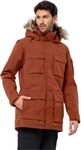 Jack Wolfskin Herren Glacier Canyon Parka, Carmine, M Jack Wolfskin Herren Glacier Canyon Parka, Carmine, M