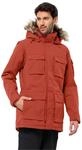 Jack Wolfskin Herren Glacier Canyon Parka, Intense Rust, XXL EU