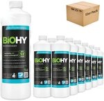 BiOHY Rohrreiniger (12 x 1 Liter) | EXTRA STARK | fl&uuml;ssiger Abflussreiniger | Profi