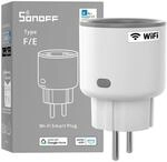SONOFF S60TPF Smart Wlan Steckdose 16A 4000W, Smart Stecker mit Strommessung,