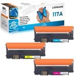 LOSMANN 117A Toner Set Kompatibel f&uuml;r HP 117A Toner mit Chip f&uuml;r HP Color Laser