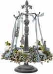 Loberon Kranzst&auml;nder Antwan, antikgrau | Weihnachten, Winter, Festtage, Ein